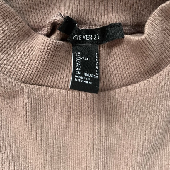 Forever 21 Beige Tank Size Small - Picture 3 of 3